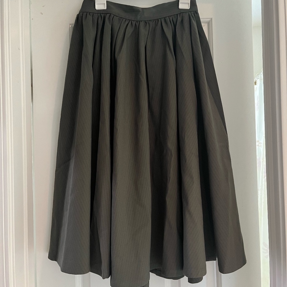 La Femme En Noir Corpse Bride swing skirt